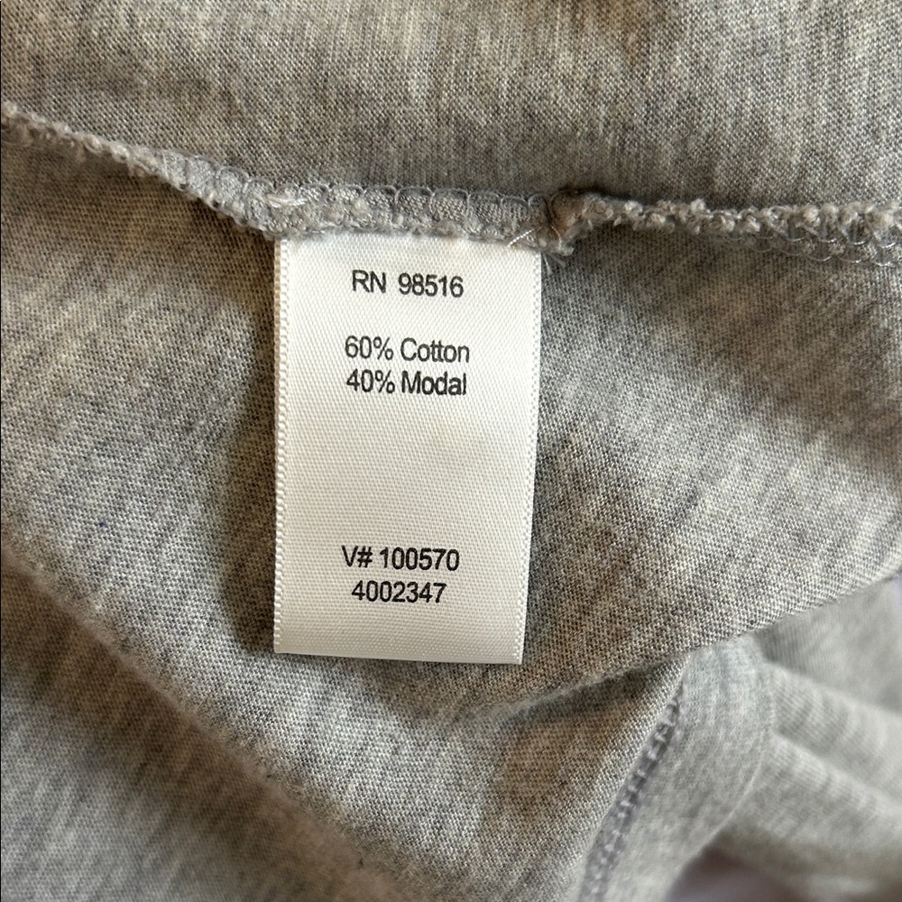 Coldwater Creek grey open cardigan size small 6-8 - Picture 7 of 7